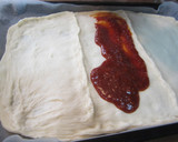 3種類の味が一気に焼ける長四角ピザ♪作り方7写真