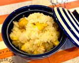 栗おこわ 〜炊飯器で秋の味〜作り方5写真