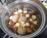 業務スーパー　里芋とひき肉の煮物作り方7写真