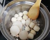 業務スーパー　里芋とひき肉の煮物作り方5写真