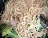 ソーセージとブロッコリーのパスタ作り方4写真