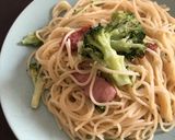 ソーセージとブロッコリーのパスタ作り方6写真