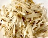 レンジ de 豚しゃぶ肉のごぼう巻き作り方2写真