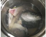 新鮮な魚のアラ汁作り方2写真
