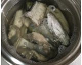 新鮮な魚のアラ汁作り方3写真