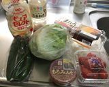 トマタマ&きゅうりサラダ!(^^)!作り方1写真