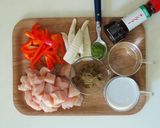 グリーンカレー 抹茶入り作り方1写真