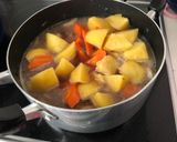 肉じゃが(レンジも使って時間短縮)作り方3写真