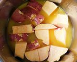 さつまいものオレンジジュース煮作り方1写真