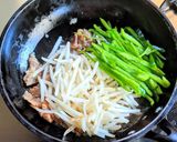 牛肉ともやしのチンジャオ風作り方7写真