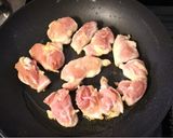 m梅風味♪鶏の照り焼き作り方3写真
