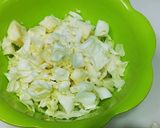 キャベツ、ナス、長ネギのコンソメスープ作り方1写真