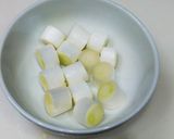 キャベツ、ナス、長ネギのコンソメスープ作り方3写真