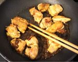 m梅風味♪鶏の照り焼き作り方5写真