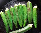 焼きオクラ 肉料理やカレーの付け合わせに作り方7写真