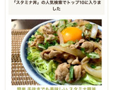 簡単 手抜きでも美味しい スタミナ豚丼作り方11写真