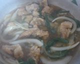 から揚げリメイク!親子丼♪作り方6写真