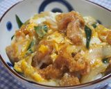 から揚げリメイク!親子丼♪作り方8写真