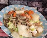 超簡単！塩ダレだけで八宝菜風♪作り方4写真