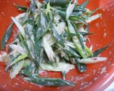 ねぎ沢山チヂミ♪小麦粉不使用!作り方3写真