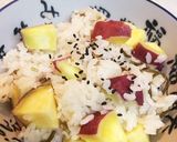 簡単すぎ〜さつまいもご飯作り方6写真