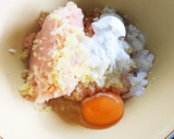 蓮根と鶏挽肉の挟み焼き！おまけにつくね！作り方2写真