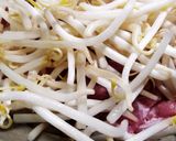 土鍋で手軽に陶板焼き～モヤシと豚肉作り方3写真