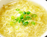鶏もも･鶏むねの蒸し鶏の旨みで！卵スープ作り方18写真