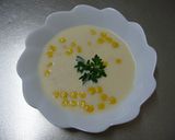 №１５　あっさりコーンスープ作り方4写真