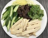 糖質☆乾燥こんにゃくパスタで中華湯葉冷菜作り方9写真