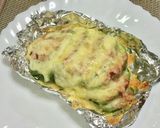 アボカドの梅チーズ焼き作り方3写真