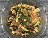 糖質☆乾燥こんにゃくパスタで中華湯葉冷菜作り方19写真