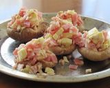 椎茸のベーコンとチーズのパン粉焼き作り方2写真