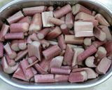 母の味☆煮物みたいなずいきの味噌汁作り方2写真