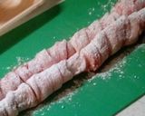 豚肉の甘辛ネギ巻き作り方4写真