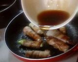 豚肉の甘辛ネギ巻き作り方7写真