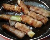 豚肉の甘辛ネギ巻き作り方8写真