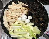 糖質☆乾燥こんにゃくパスタで中華湯葉炒め作り方16写真