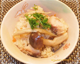 秋☆ゴボウと鯖缶の炊き込みご飯作り方5写真
