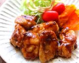 m梅風味♪鶏の照り焼き作り方6写真