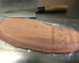 刺身も焼いても美味しい サーモンの塩麹漬作り方1写真