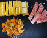 ご飯がススム☆厚揚げと豚肉のキムチ炒め作り方1写真