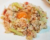鳥の巣チャーハン～栄養満点ですよ☺️～作り方5写真