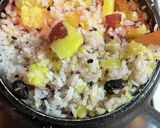 サツマイモご飯作り方4写真