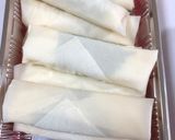 はんぺんとチーズの春巻作り方4写真
