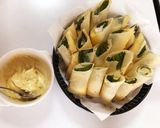 はんぺんとチーズの春巻作り方8写真