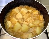 おいもとろける*鶏ひき肉と厚揚げの煮物*作り方14写真