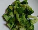 冷凍野菜でふわ卵スイートチリソースかけ作り方3写真