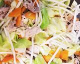 明太子焼きうどん作り方6写真