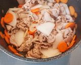 豚汁♪具は多めで冬は生姜であったか♪作り方2写真